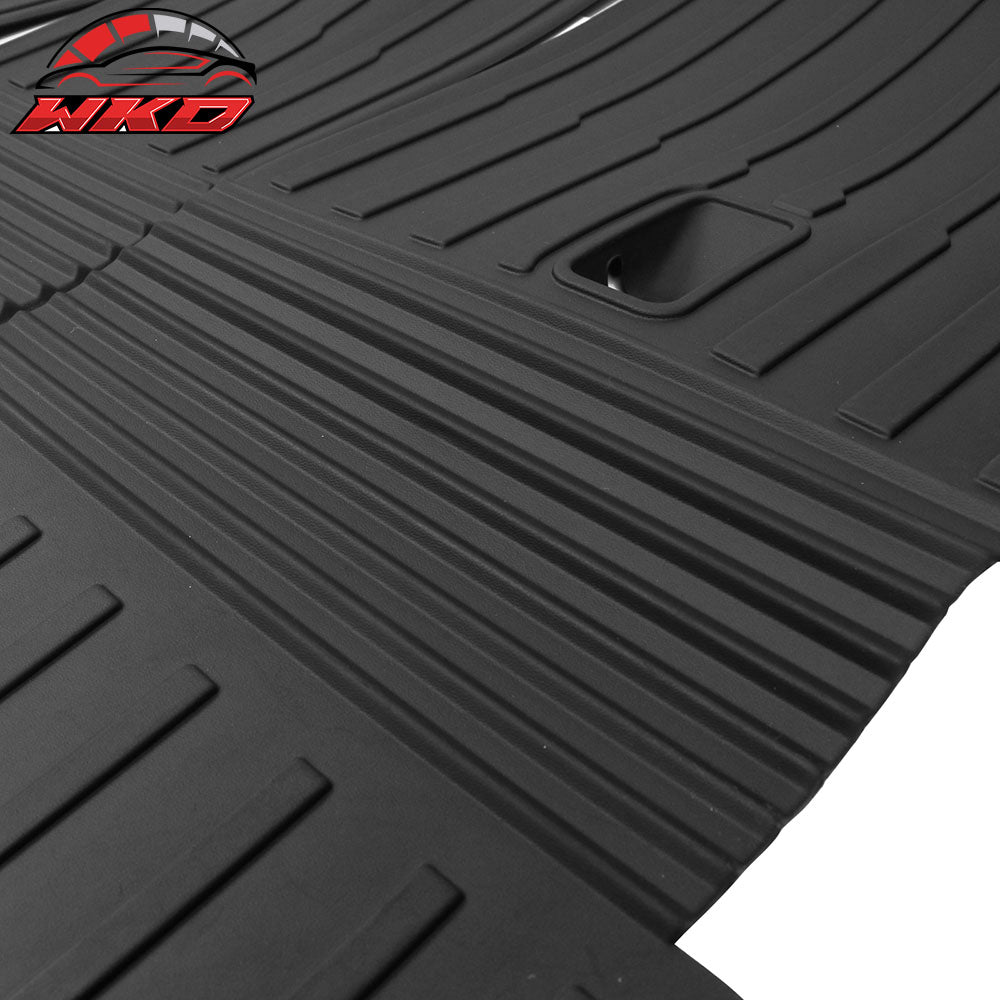 Fits 20-24 Tesla Model Y All Weather Back Seat Cover Protector Cargo Liner TPE