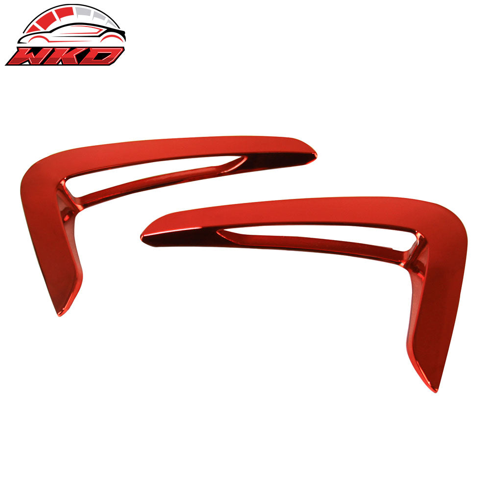 Fits 14-16 BMW 4-Series F32 F33 F36 Front Side Fender Air Flow Vent Painted #Red