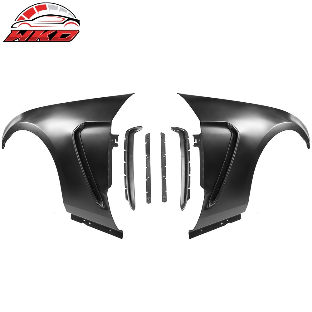 2010-12 Ford Mustang GT500?& 2013-14?GT GT500 V6 GT350 Style 2PCS Side Fenders | Wholesale