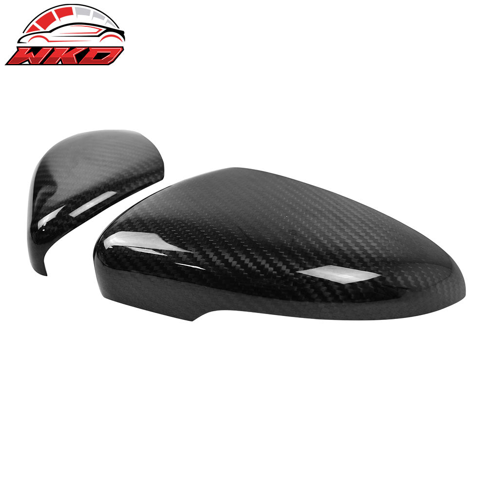 Closeout! 10-12 Volkswagen Golf MK6 GTI Side Mirror Covers Cap Carbon Fiber | Wholesale
