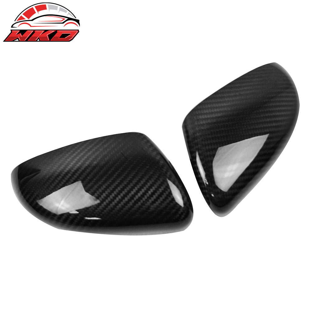 Closeout! Fits 10-12 Volkswagen Golf MK6 GTI Side Mirror Covers Cap Carbon Fiber