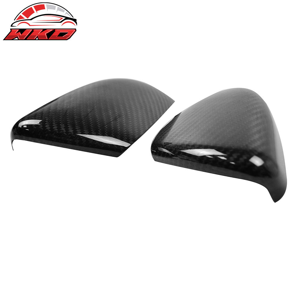 Closeout! Fits 10-12 Volkswagen Golf MK6 GTI Side Mirror Covers Cap Carbon Fiber