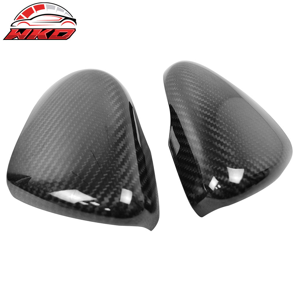 Closeout! Fits 10-12 Volkswagen Golf MK6 GTI Side Mirror Covers Cap Carbon Fiber