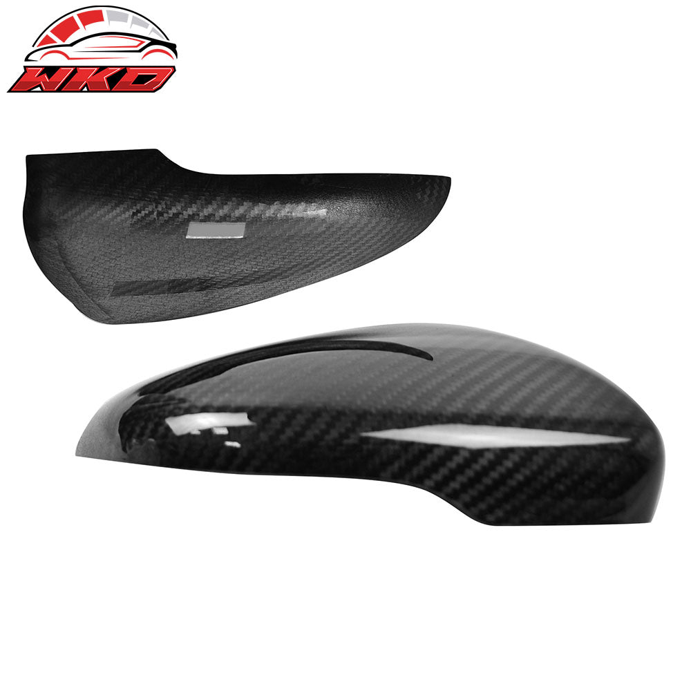 Closeout! Fits 10-12 Volkswagen Golf MK6 GTI Side Mirror Covers Cap Carbon Fiber