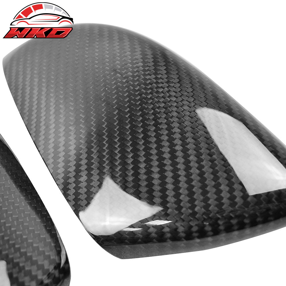 Closeout! Fits 10-12 Volkswagen Golf MK6 GTI Side Mirror Covers Cap Carbon Fiber