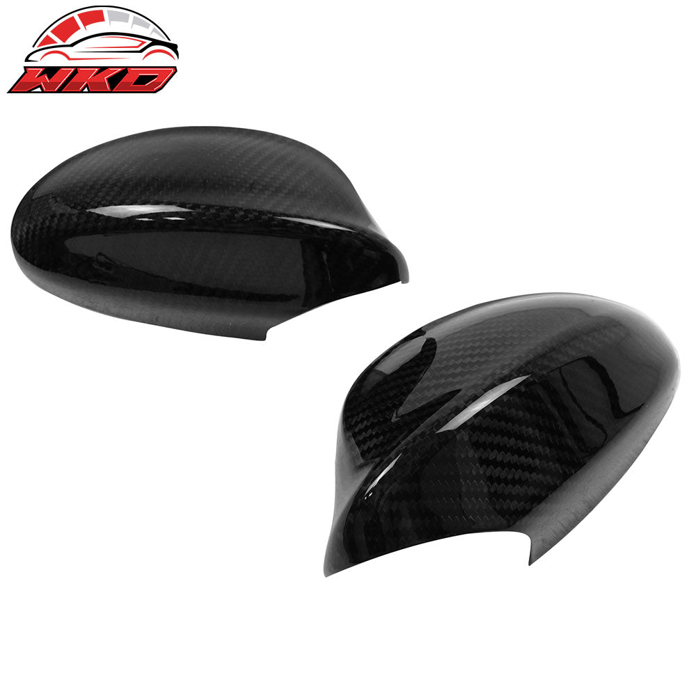 Closeout! Fits 06-08 BMW E90 3-Series Side Mirror Covers Carbon Fiber OE Style
