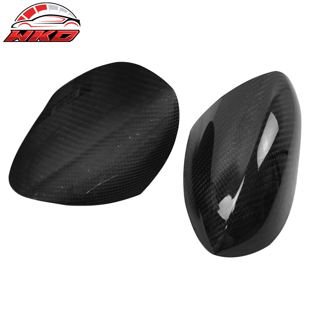 Closeout! Fits 10-13 BMW E92 3-Series Side Mirror Covers Carbon Fiber M3 Style