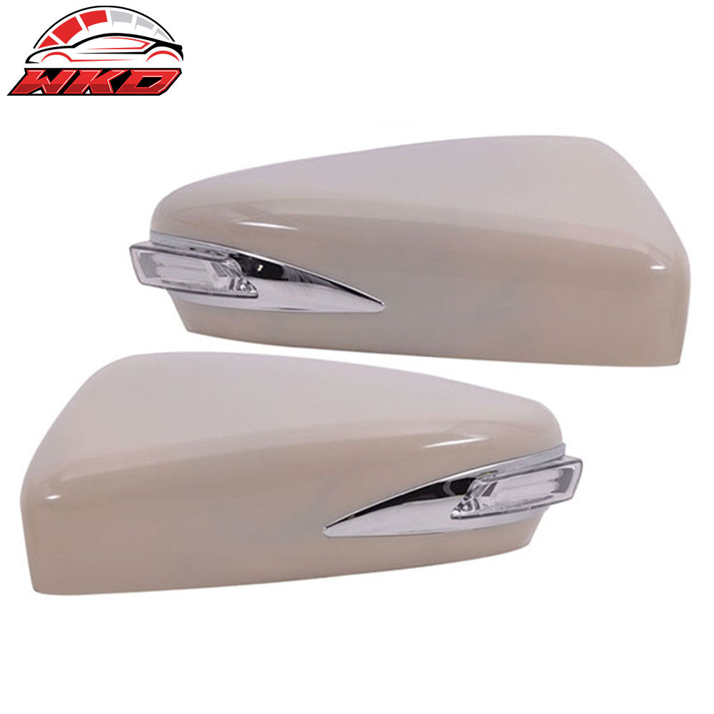 Fits 13-16 Mazda 3 & 6 2PCS LED Rear View Side Mirror Covers - Painted OE Color