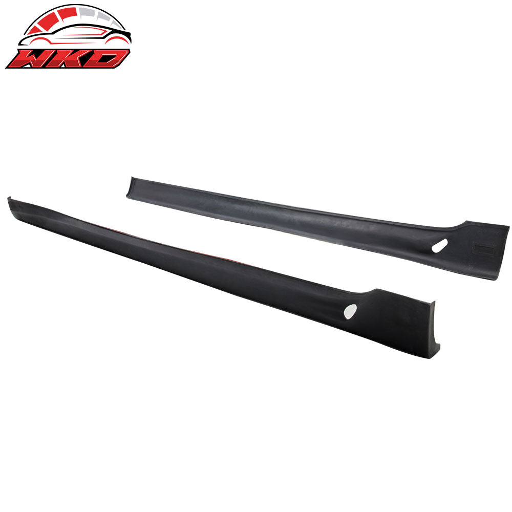 Fits 04-09 BMW E60 5-Series Side Skirt A STYLE PU