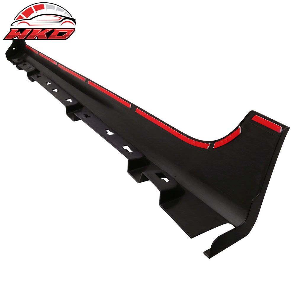 Fits 14-18 Mazda 3 Sedan Hatchback MP Style Side Skirt Extension Unpainted PP