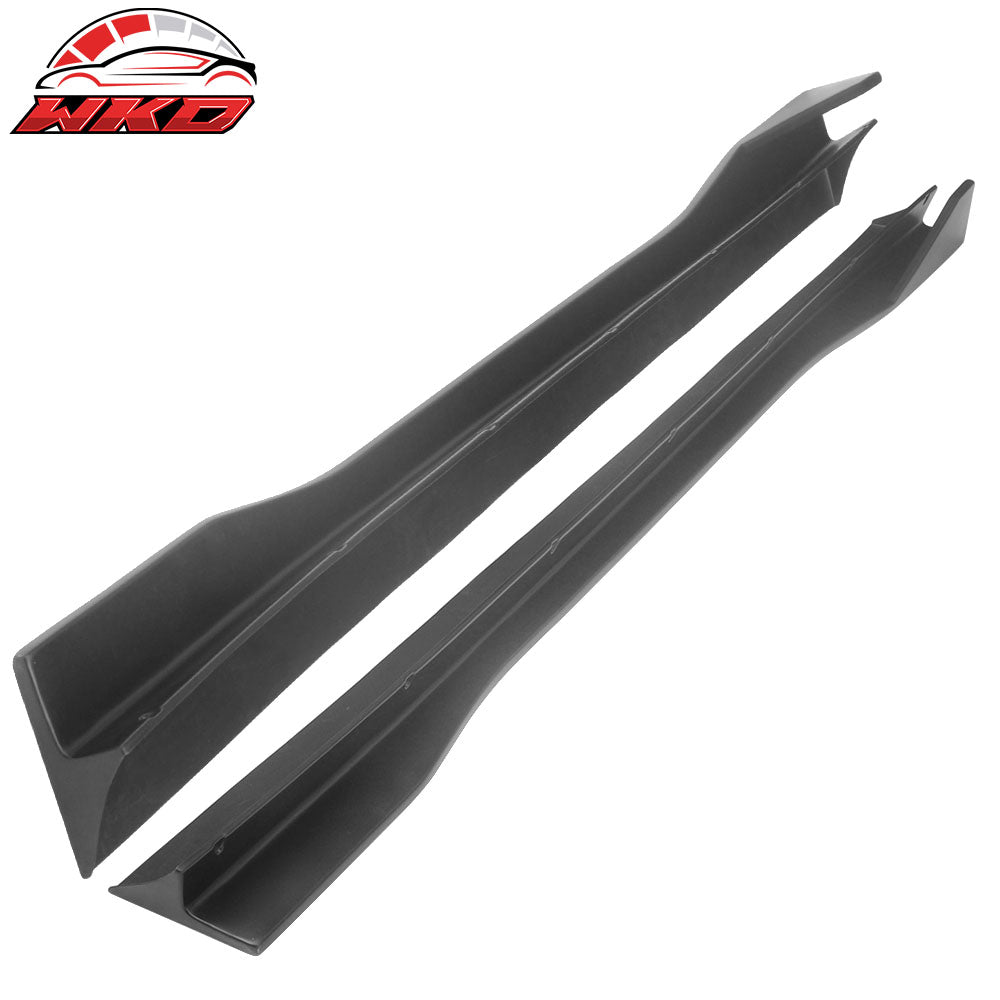 Fits 12-15 Chevrolet Camaro ZL1 MB Style Side Skirts Add On Extension PP