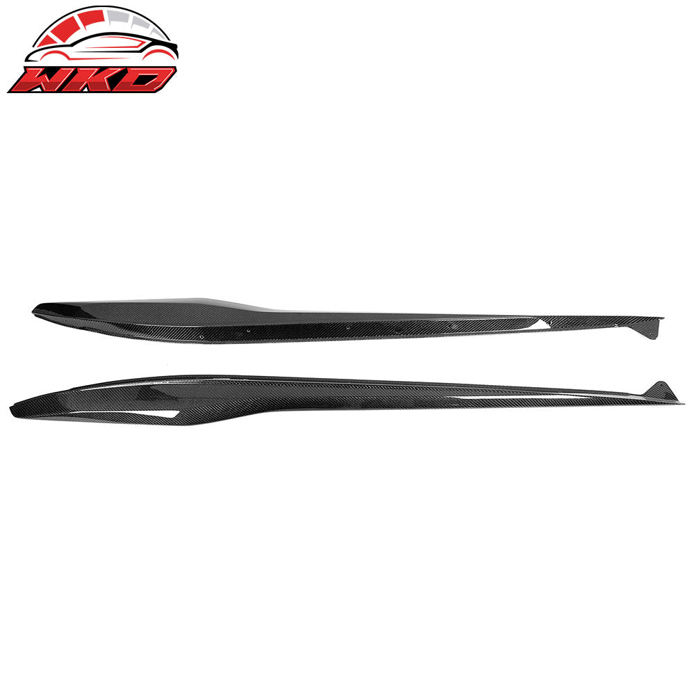 23-25 Chevy Corvette C8 Z06/E-Ray/ZR1 Side Skirts Carbon Fiber Rocker Panel | Wholesale