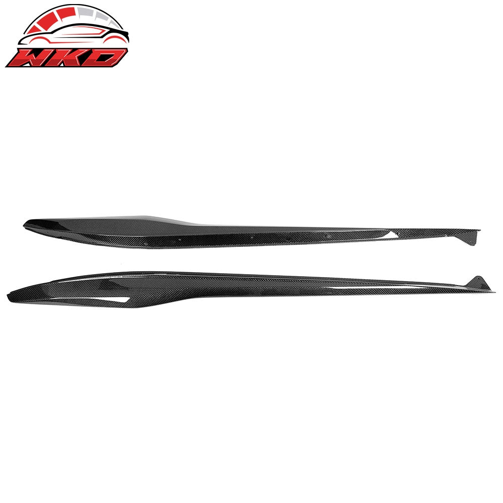 23-26 Chevy Corvette C8 Z06/E-Ray/ZR1 Side Skirts Carbon Fiber Rocker Panel | Wholesale