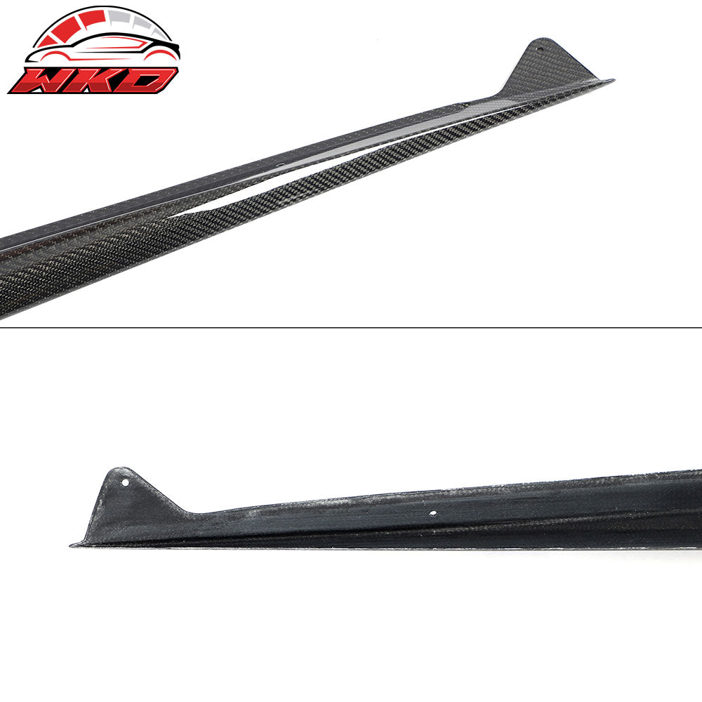 Fits 23-25 Chevy Corvette C8 Z06/E-Ray/ZR1 Side Skirts Carbon Fiber Rocker Panel