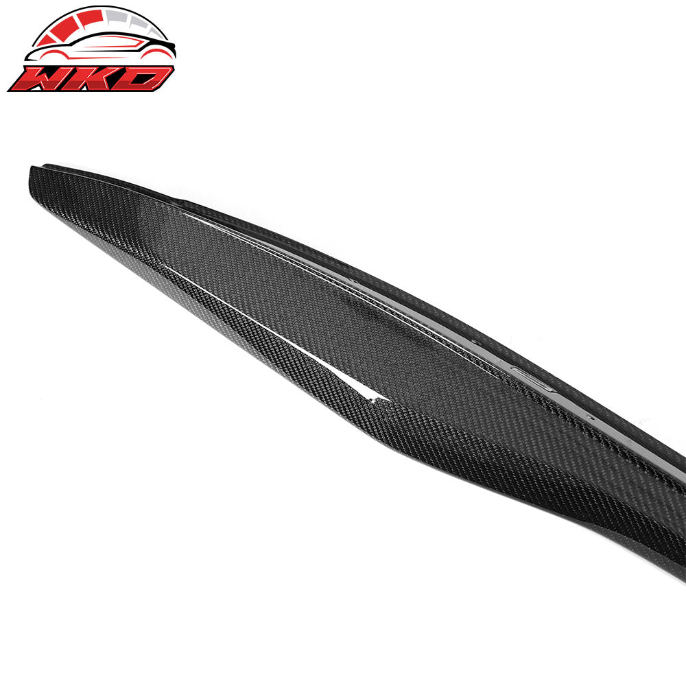 Fits 23-25 Chevy Corvette C8 Z06/E-Ray/ZR1 Side Skirts Carbon Fiber Rocker Panel