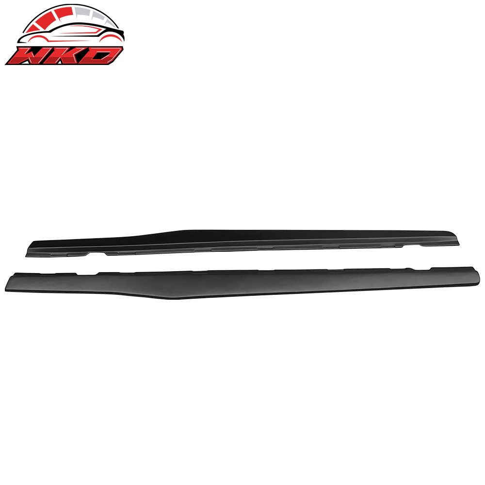 FitS 10-15 Chevrolet Camaro IKON Style 2PC Side Skirts Extension Rocker Panel PP