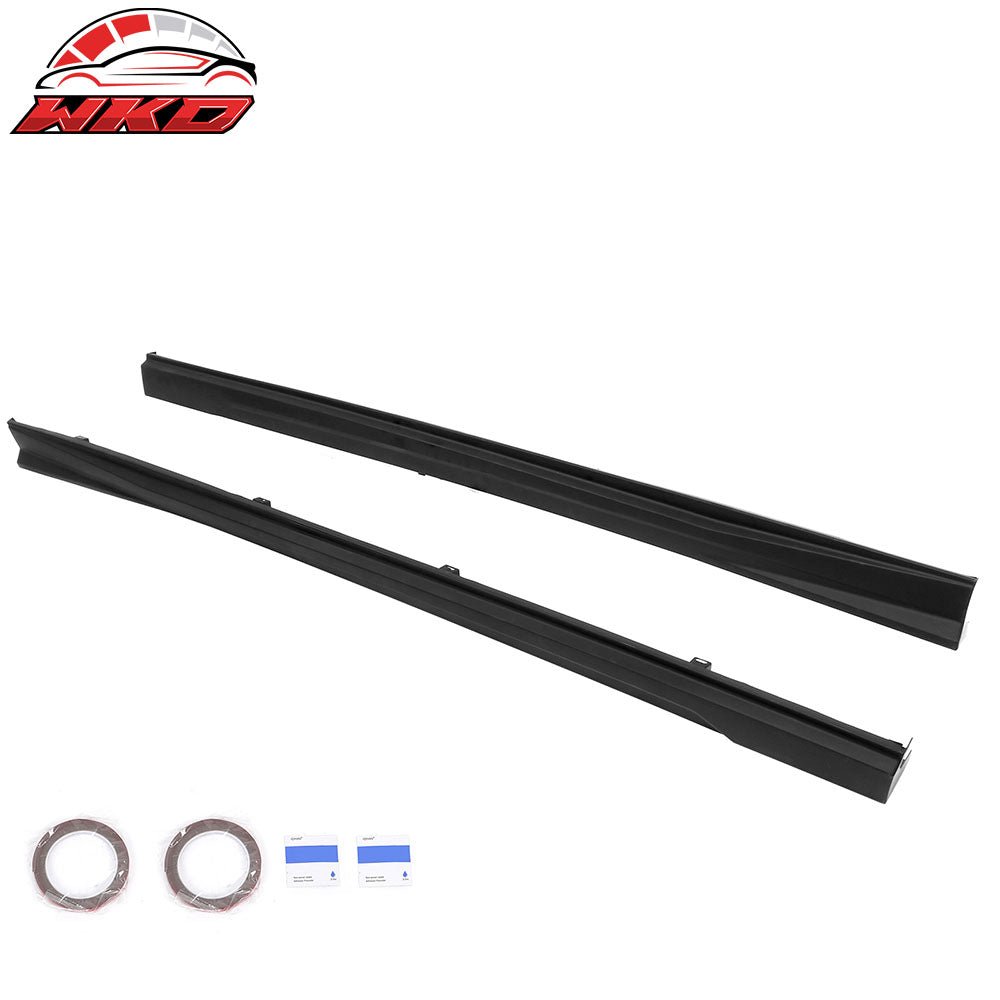 Fits 23-25 Honda Accord 11th Gen IKON Style PP Side Skirts Extension Panel Kit