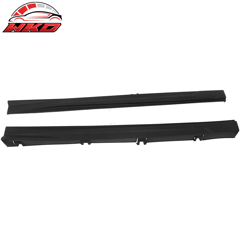 Fits 23-25 Honda Accord 11th Gen IKON Style PP Side Skirts Extension Panel Kit