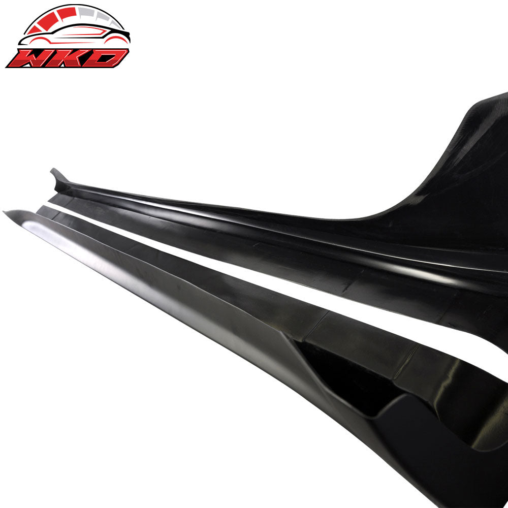 Fits 08-17 Mitsubishi Lancer OE Factory Style Side Skirts Extension Rocker Panel