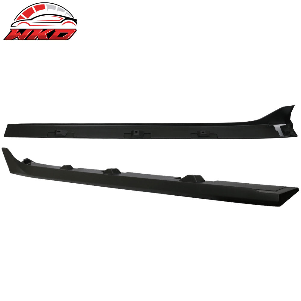 Fits 16-21 Honda Civic Sedan Type-R Style 2PCS Side Skirts Extension Splitter PP