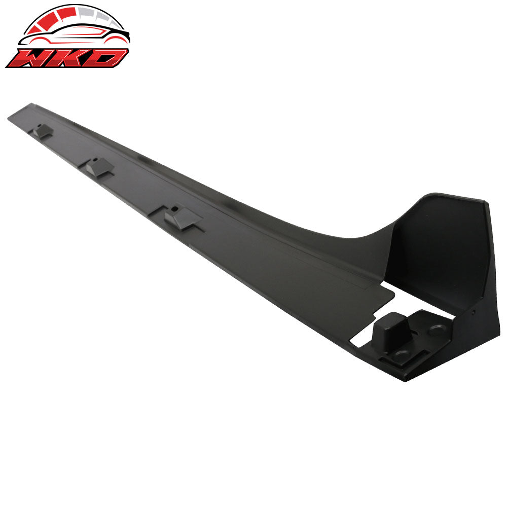 Fits 16-21 Honda Civic Sedan Type-R Style 2PCS Side Skirts Extension Splitter PP