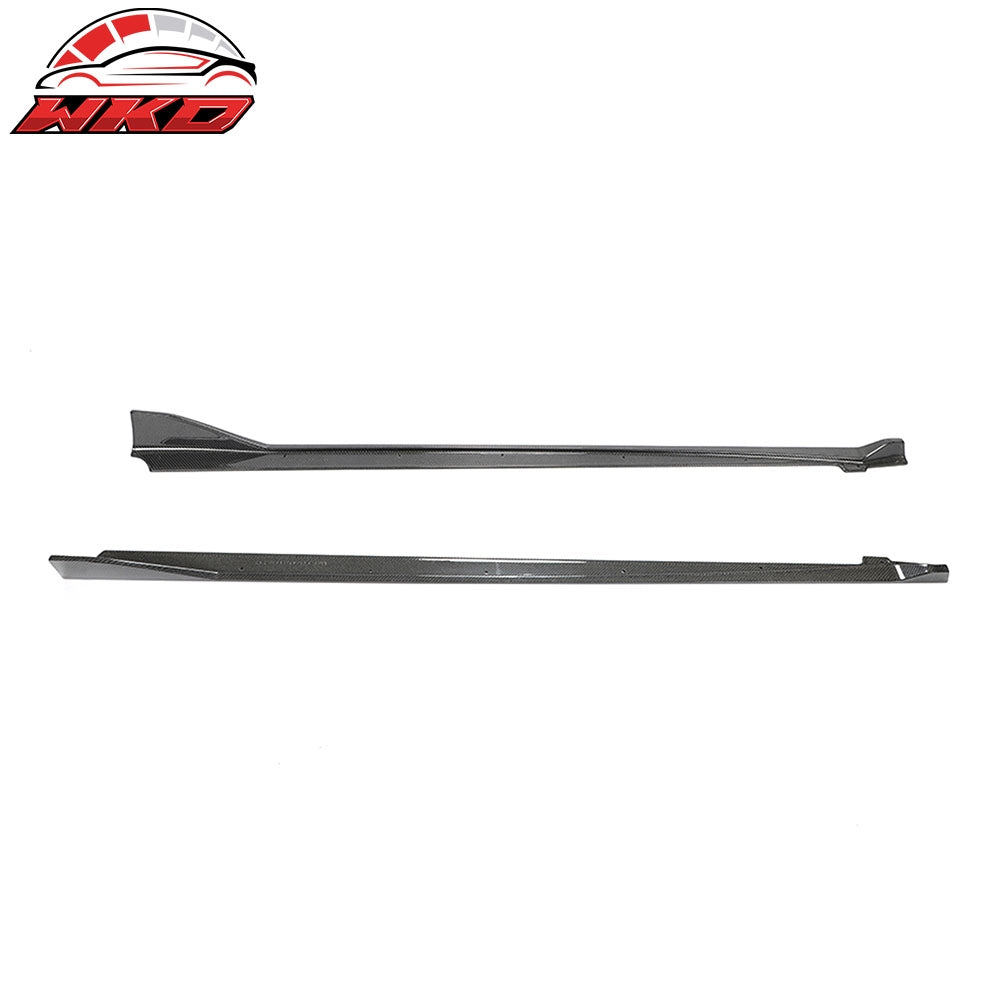 20-26 Toyota GR Supra A90 A91 MZ Speed Side Skirts Gloss Carbon Fiber CF | Wholesale