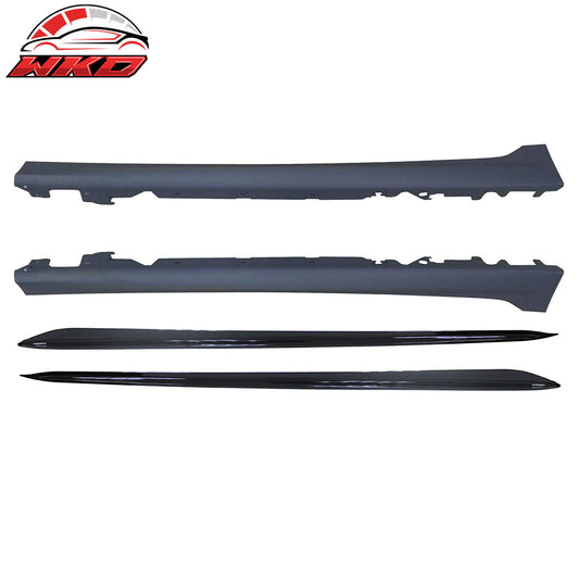 For 19-26 BMW 3 Series G20 M-P Style Side Skirts & Gloss Black Rocker Panel Lips | Wholesale