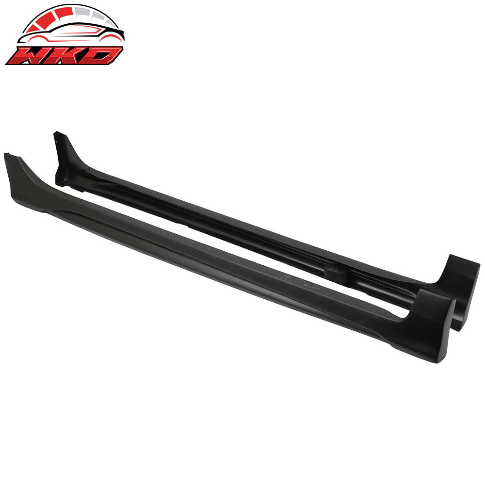 Fits 16-21 Honda Civic Sedan AVS Style Side Skirts Rocker Panel Splitter - PP