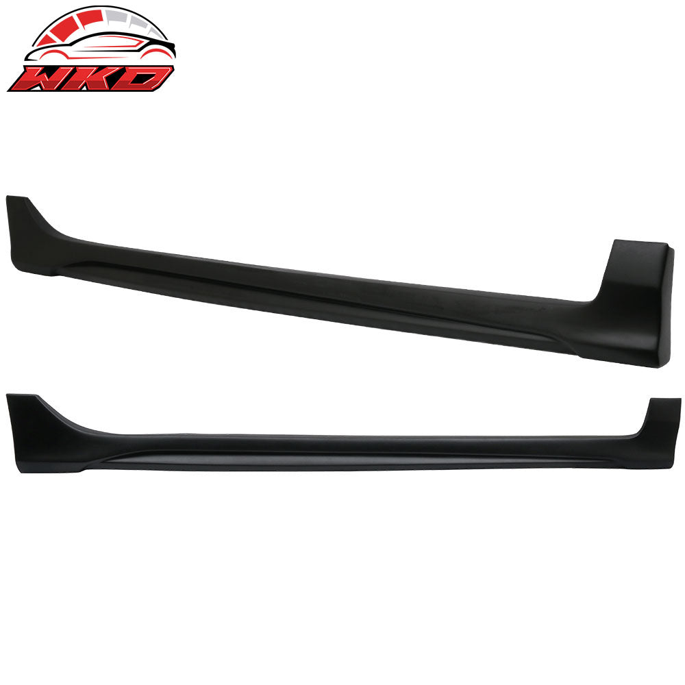 Fits 16-21 Honda Civic Sedan AVS Style Side Skirts Rocker Panel Splitter - PP