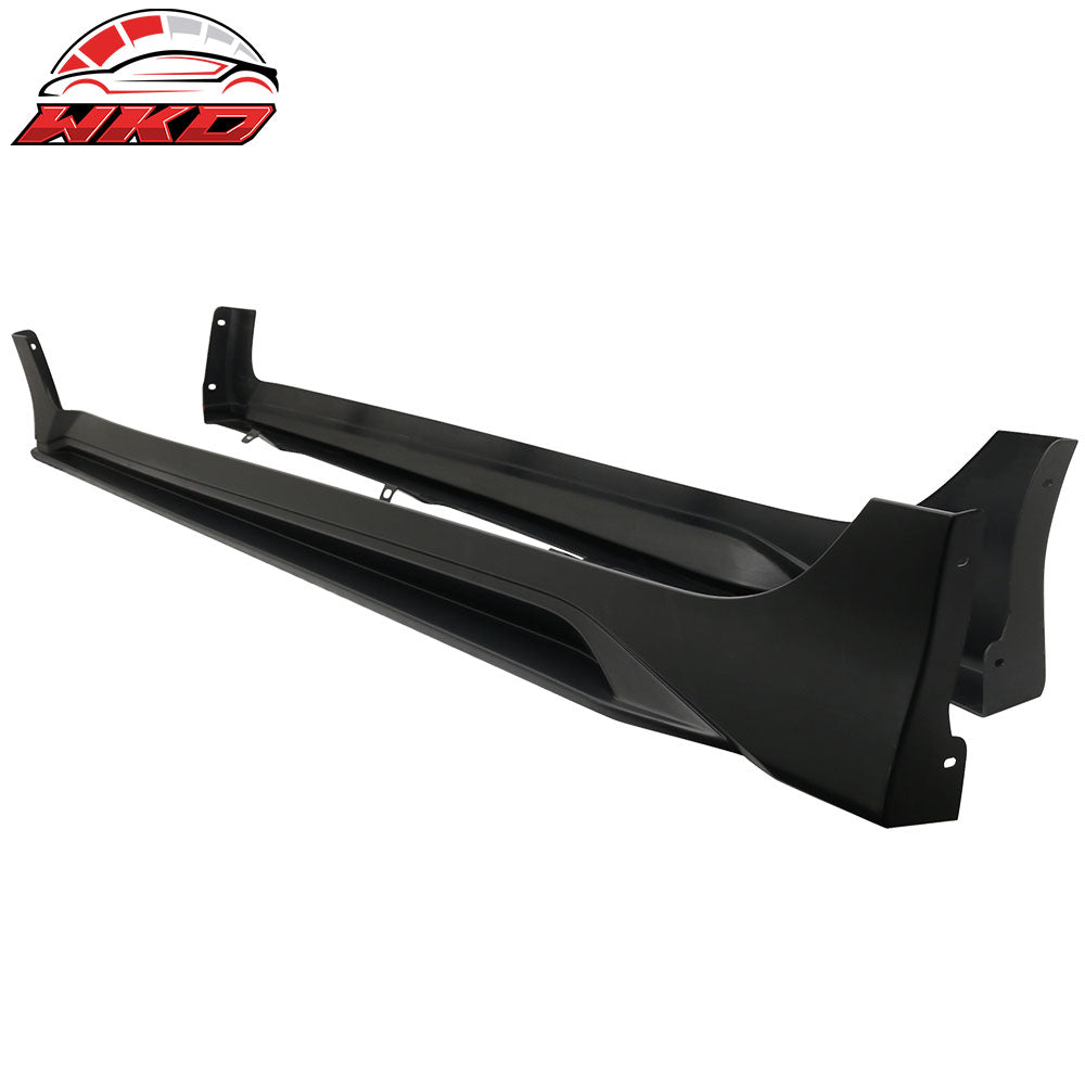16-21 Honda Civic Sedan 10th Gen MUG Style Side Skirts Unpainted Black PP | Wholesale