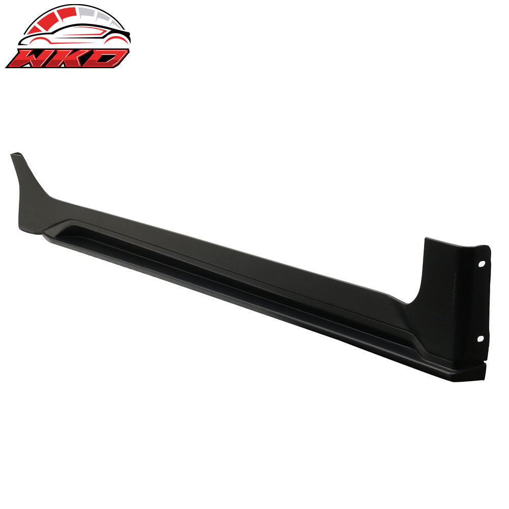 Fits 16-21 Honda Civic Sedan 10th Gen MUG Style Side Skirts Unpainted Black PP