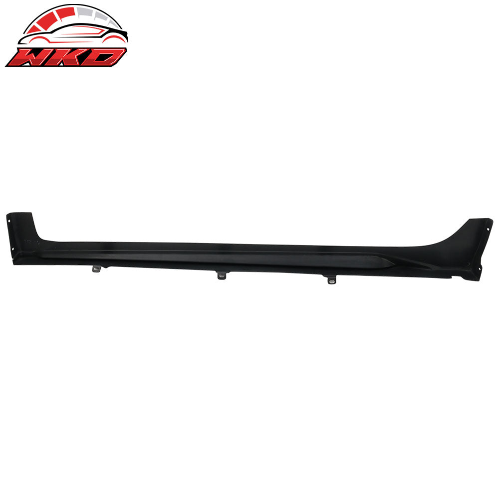 Fits 16-21 Honda Civic Sedan 10th Gen MUG Style Side Skirts Unpainted Black PP