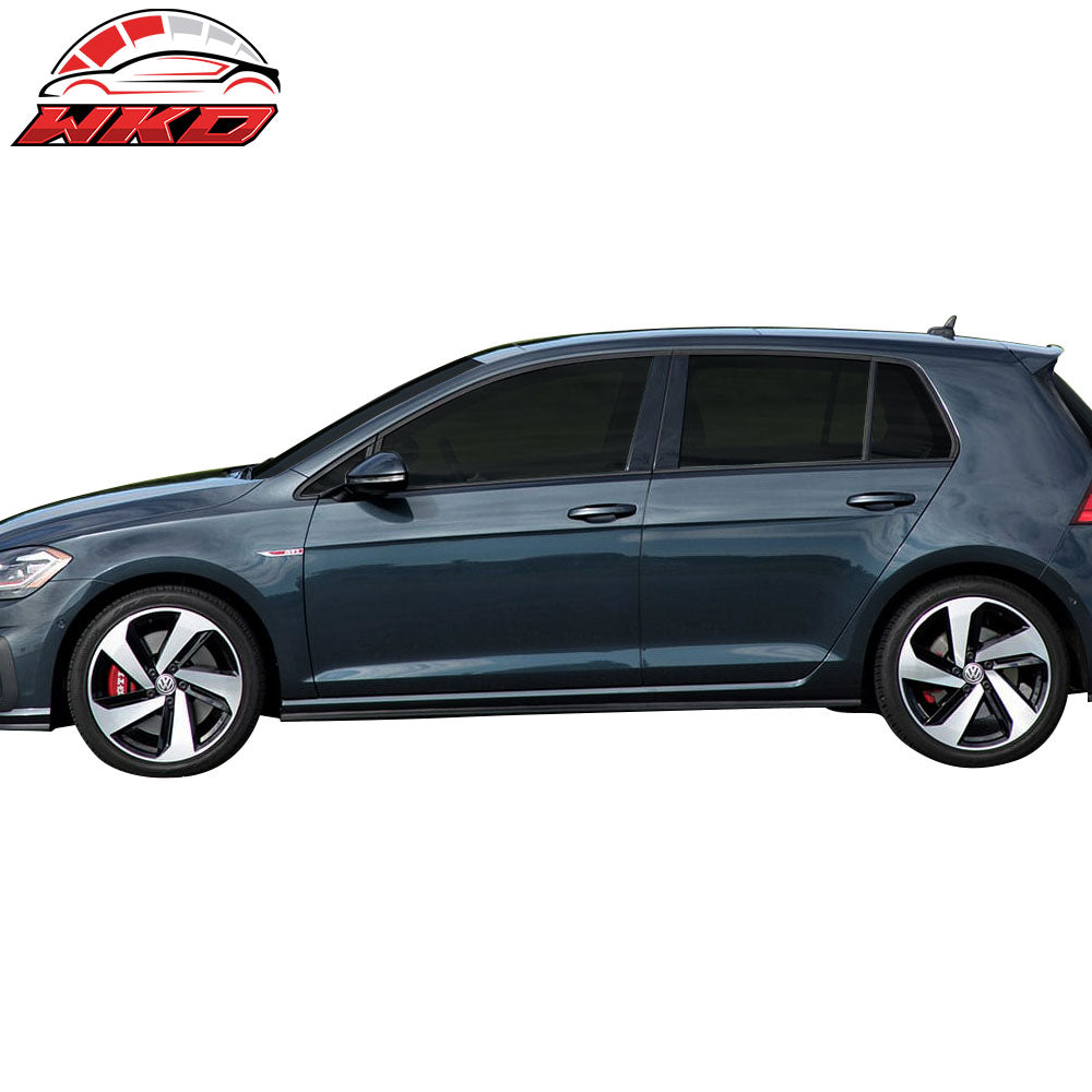 Fits 15-19 Volkswagen Golf MK7 GTI Style Side Skirts Extension