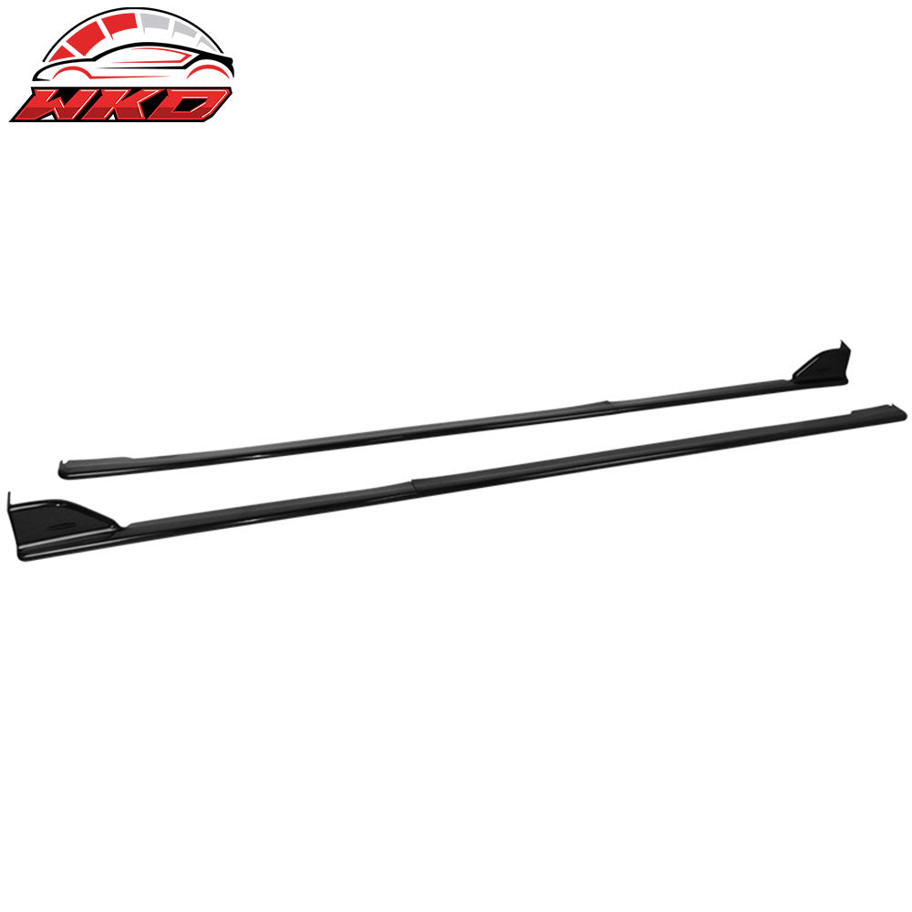 Fits 15-21 Subaru WRX STI Style 2PCS Car Side Skirts Extension Rocker Panel PP
