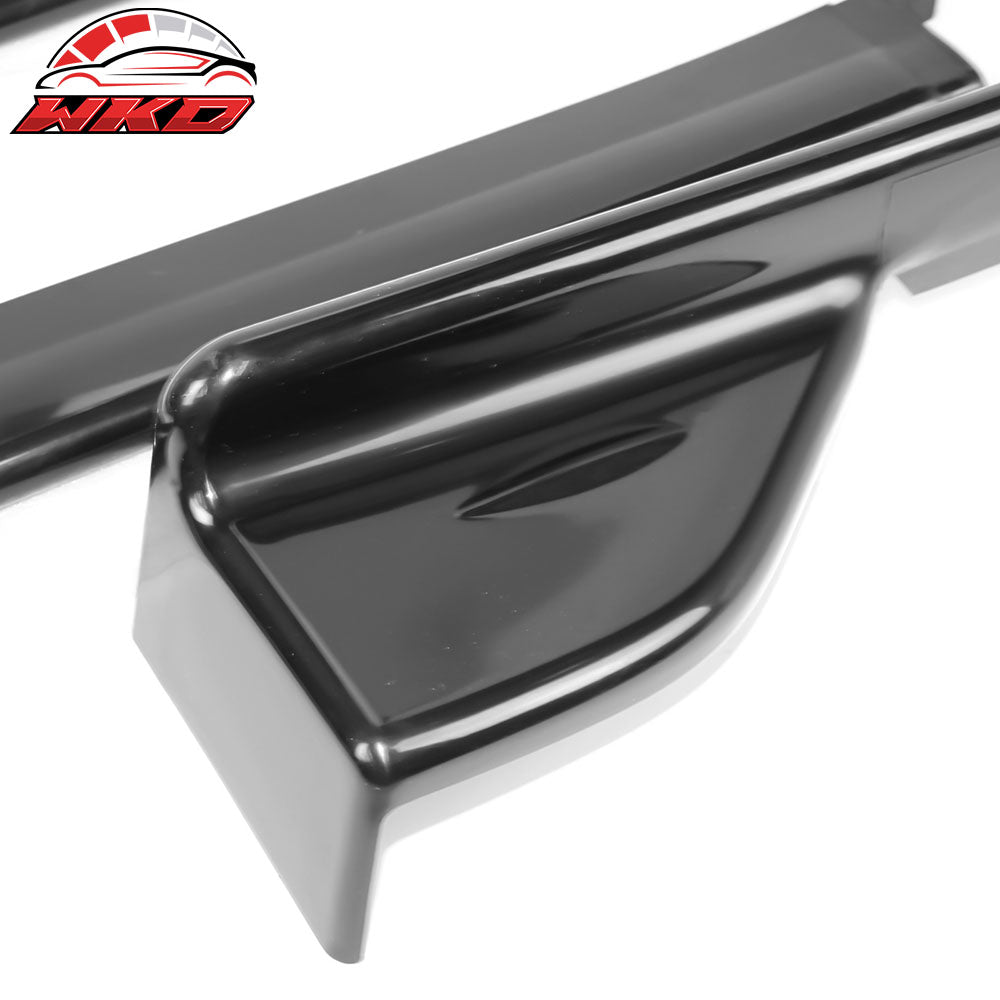 Fits 15-21 Subaru WRX STI Style 2PCS Car Side Skirts Extension Rocker Panel PP