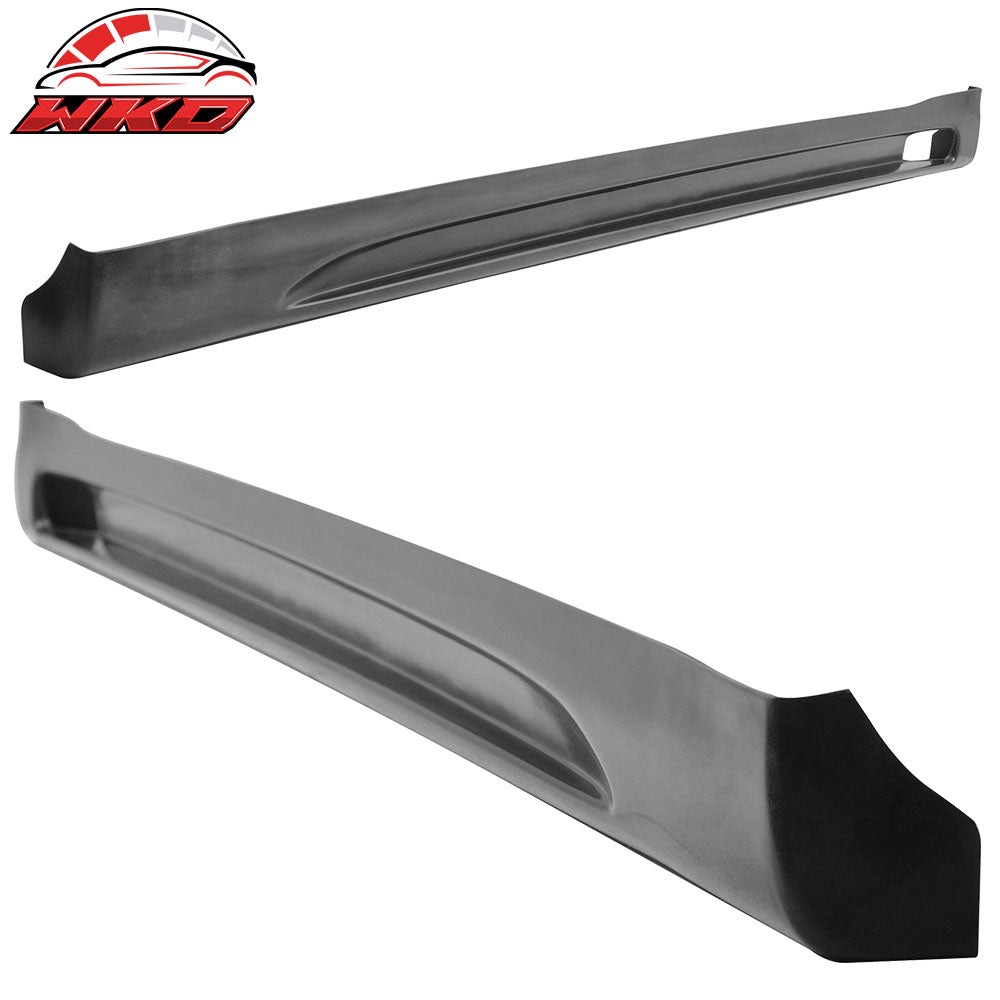 Fits 09-12 Audi A4 Side Skirts Extension Rocker Panels RG Style PU