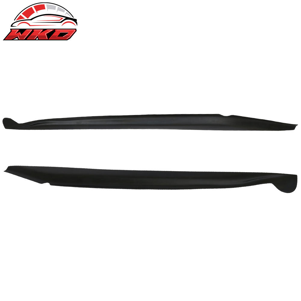 Fits 14-19 Chevy Corvette C7 Stingray Pair Side Skirts Extension PU