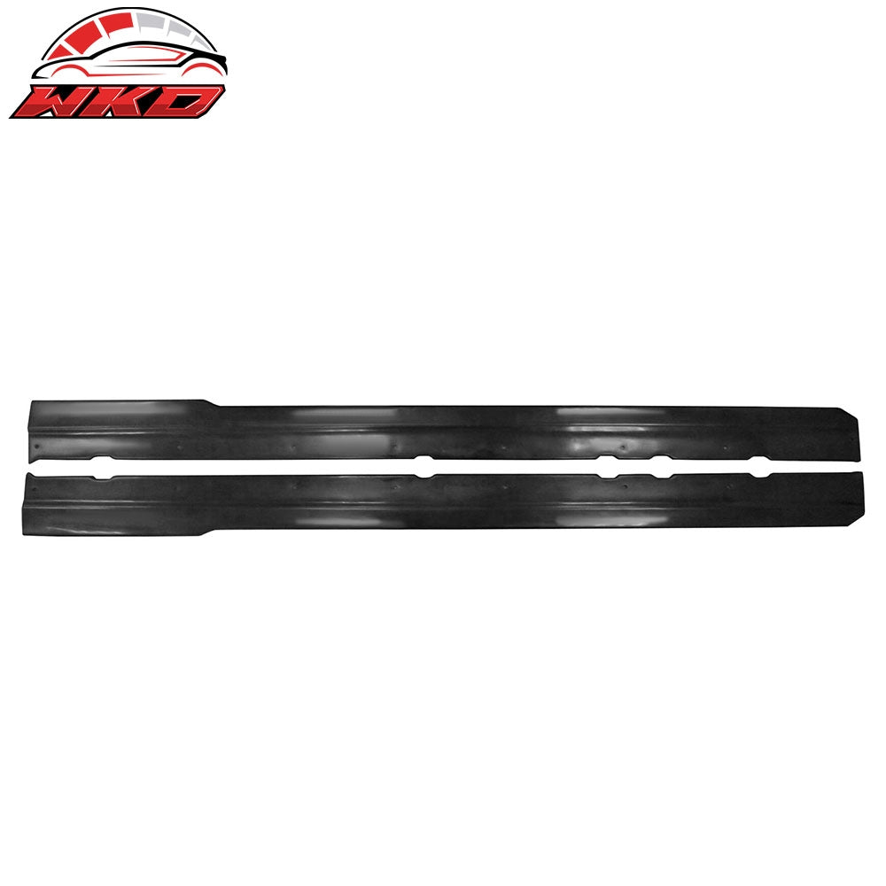 Wholesale 99-04 Ford Mustang MDA Style Black Side Skirts Rocker Panel Lip Splitter PU