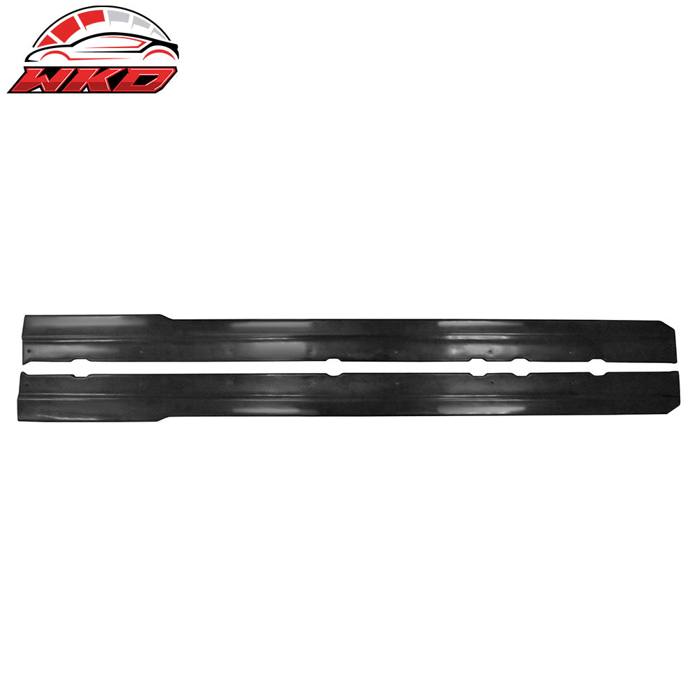 Wholesale 99-04 Ford Mustang MDA Style Black Side Skirts Rocker Panel Lip Splitter PU