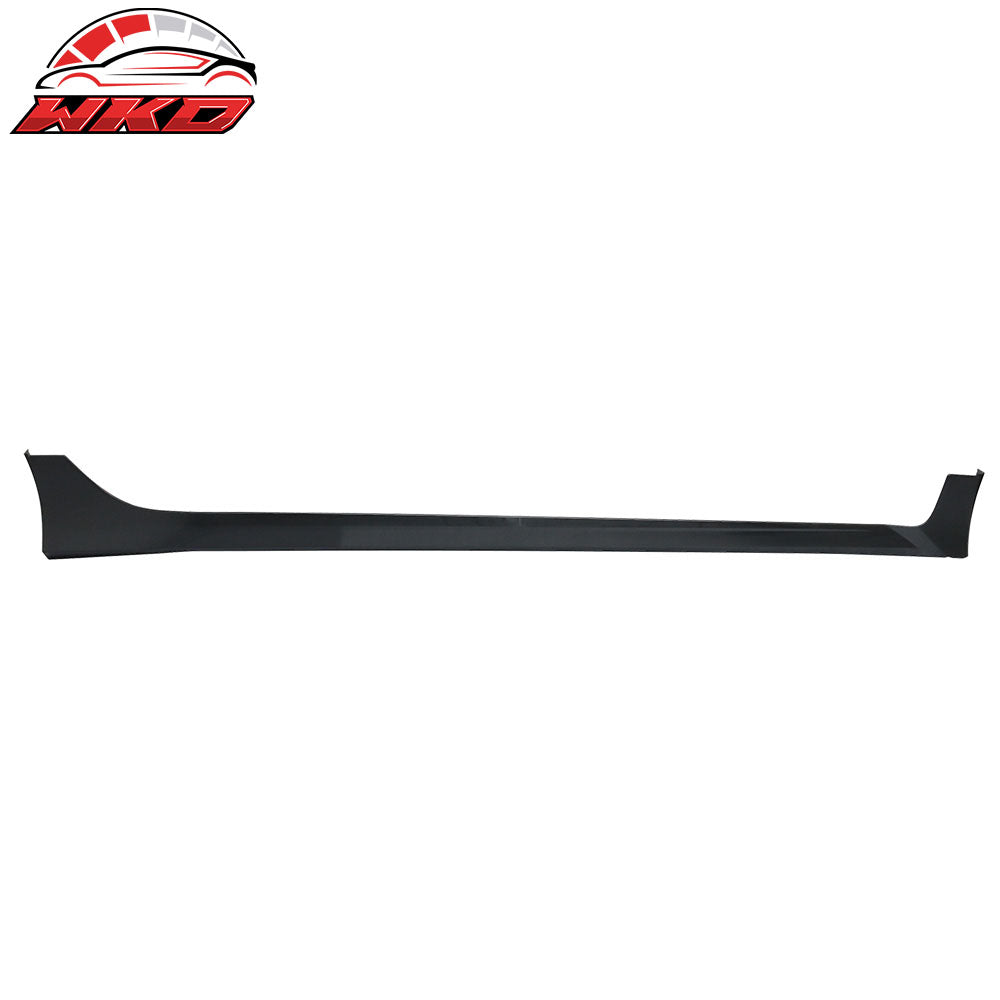 Fits 16-21 Civic Sedan HF-P Style Side Skirts Pair Unpainted Black PP