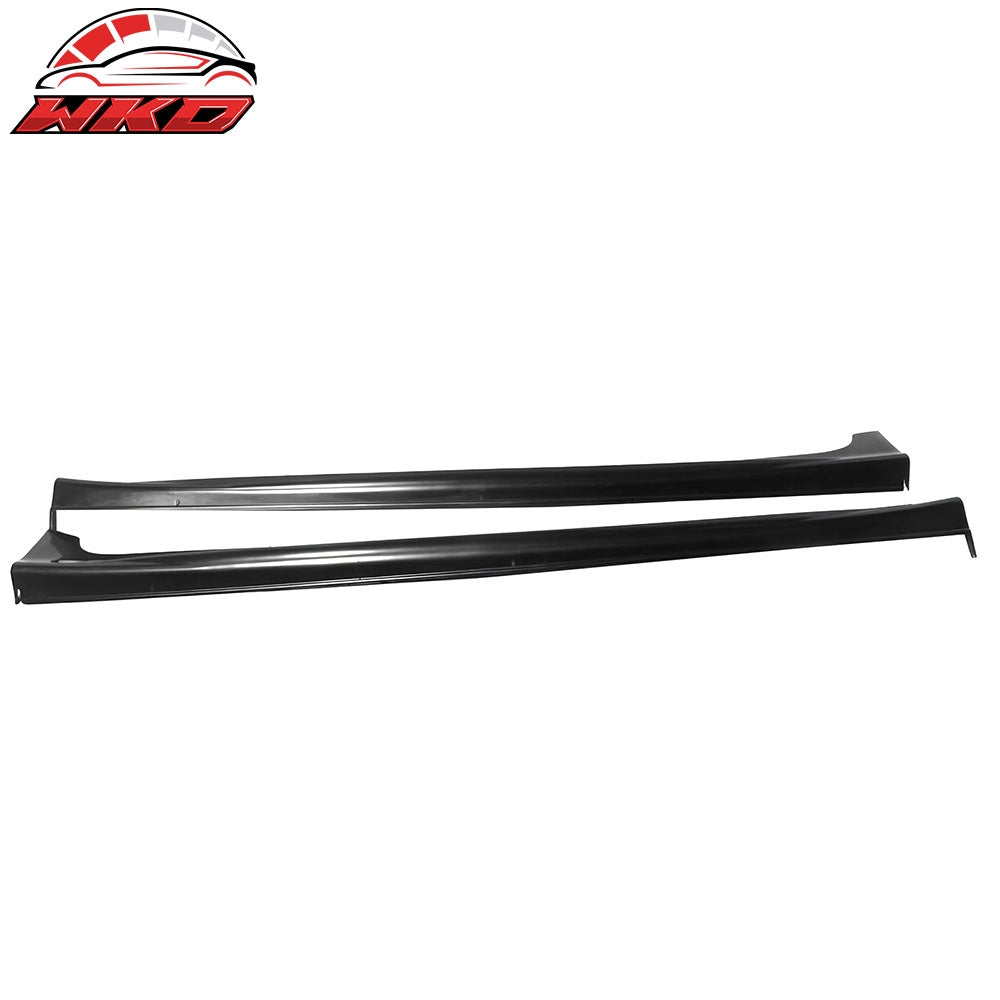 Fits 12-15 Civic Sedan JDM Mugen Side Skirt Rocker Splitters Diffuser Winglet PU