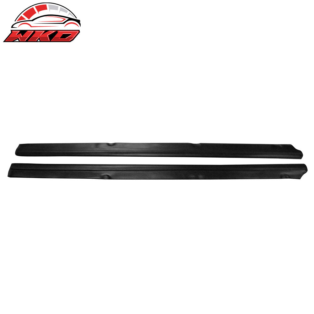 65" x 3.5" JDM DF Side Skirt Extension Bottom Line Rocker Panel Lip PU | Wholesale