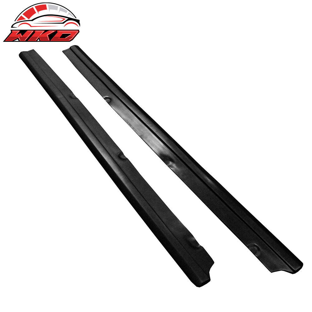 Universal 65" x 3.5" JDM DF Side Skirt Extension Bottom Line Rocker Panel Lip PU