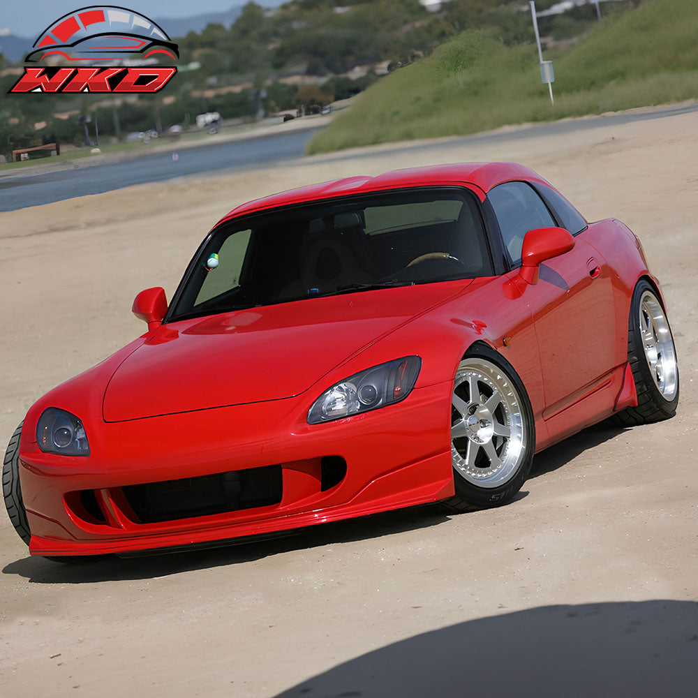 Wholesale 00-09 Honda S2000 AP1 AP2 OE Side Skirts Bottom Corner Apron Winglet PU 2PCS