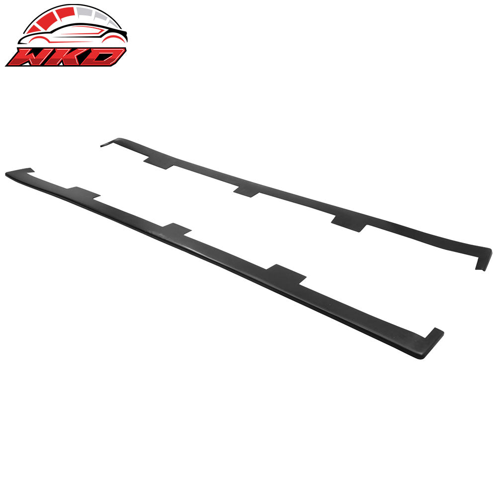 For 01-11 BMW 3-Series M3 UL Style Side Skirt Bottom Line Rocker Panel Lip PU
