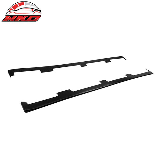 Wholesale Universal 79" x 3" Black UL Style Side Skirts Extension Line Rocker Panel Lip PU