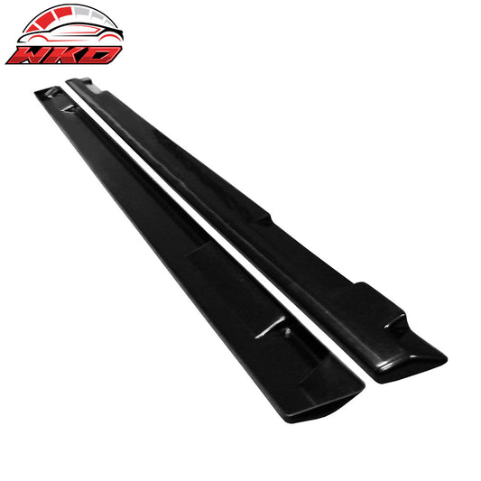 75" x 3.5" JDM Side Skirts Extension Bottom Line Rocker Panel Lip PU | Wholesale