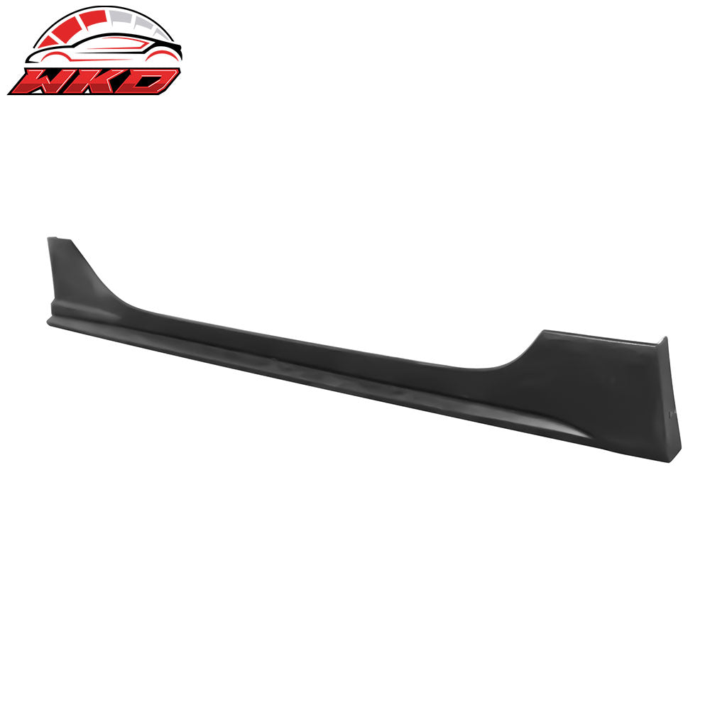 Fits 22-26 Toyota GR86/Subaru BRZ 2DR IKON Side Skirts Diffusers Lips PU - 2PCS