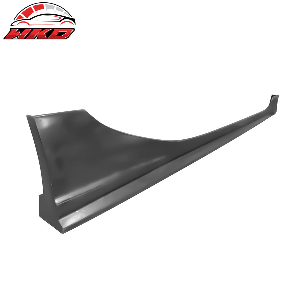 Fits 22-26 Toyota GR86/Subaru BRZ 2DR IKON Side Skirts Diffusers Lips PU - 2PCS