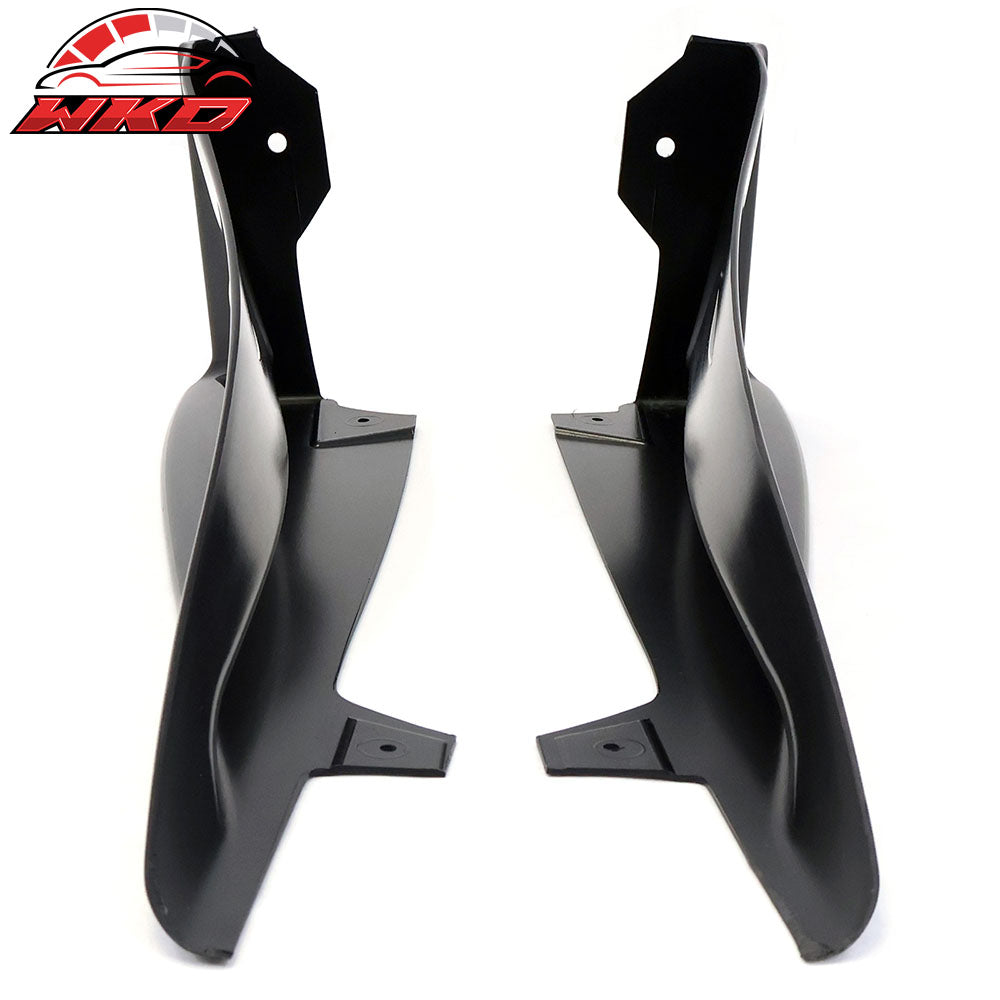 Fits 22-26 Toyota GR86/Subaru BRZ STI Rear Side Skirts Strakes Splash Corner ABS